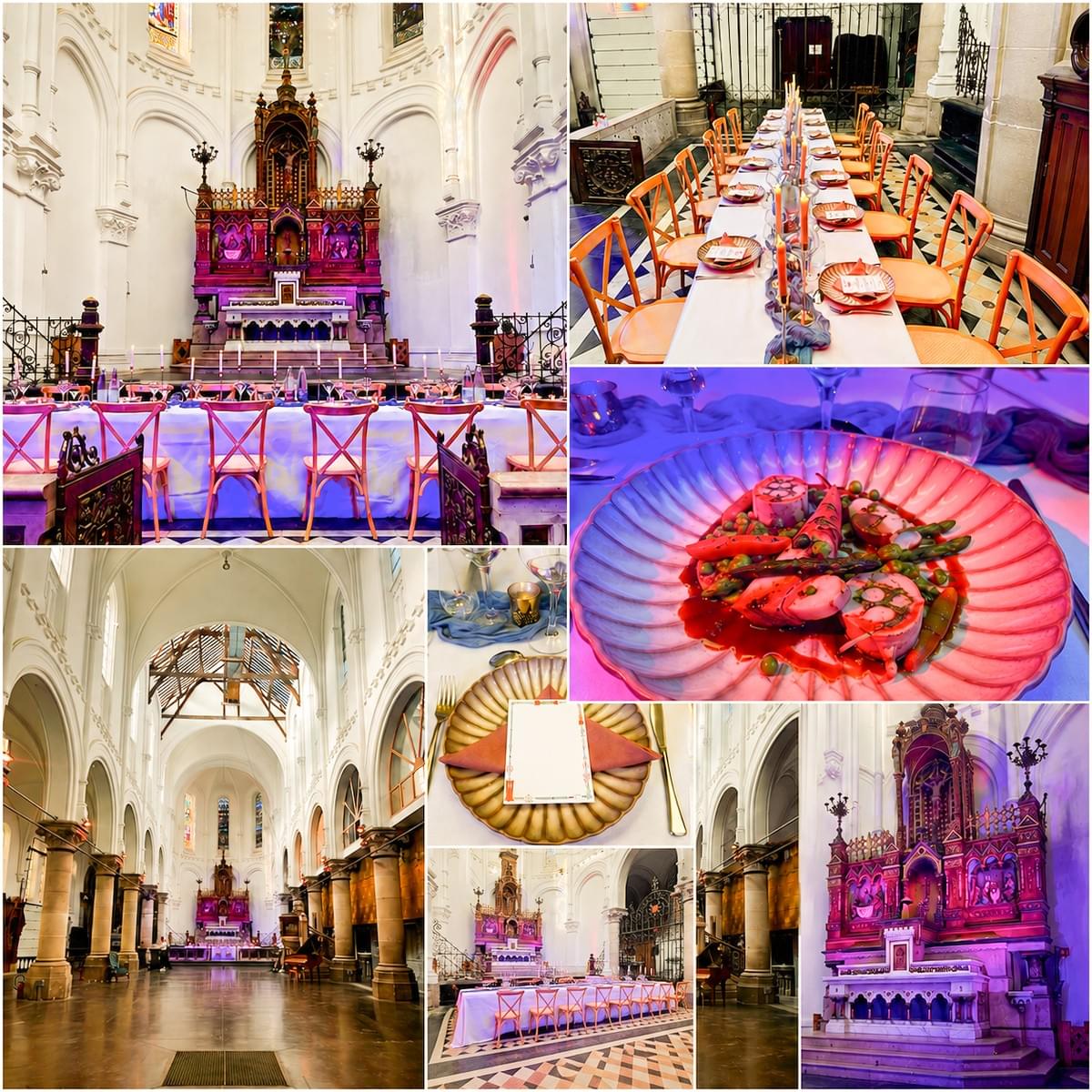 Dîner d’exception dans la nef du Phare de Tourcoing