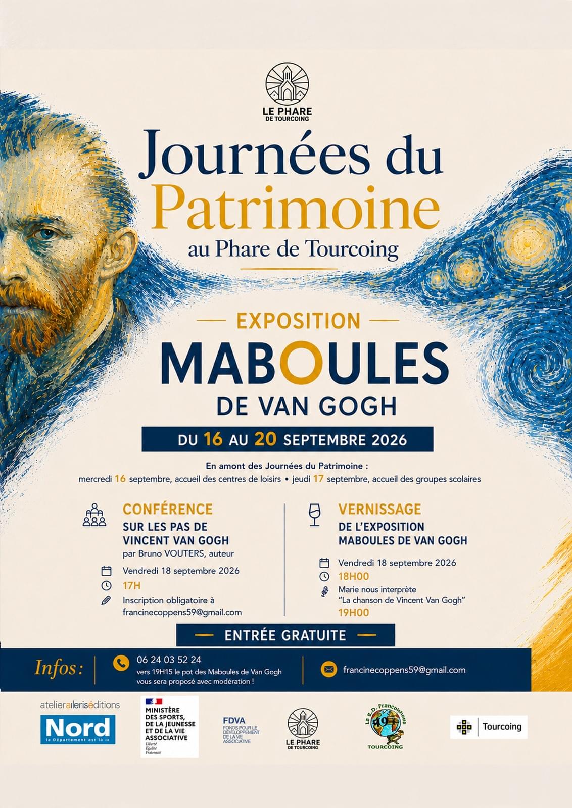 Affiche Journées du Patrimoine