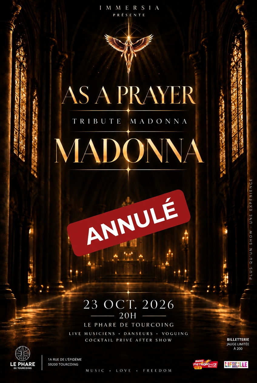Affiche Tribute Madonna – As a Prayer